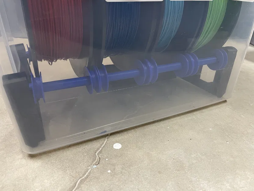 Hộp chống ẩm filament Sterilite 20 quart 2.0 dùng ty ren 5/16 inch - Image 1