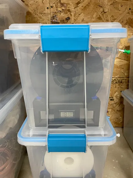 Hộp chống ẩm filament Sterilite 20 quart 2.0 dùng ty ren 5/16 inch - Image 3