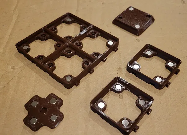 Dovetail gridfinity anchor - Magnet cleat/anchor v2 - Image 1