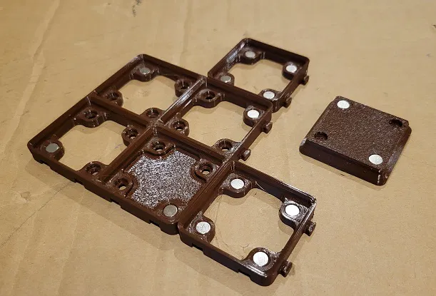 Dovetail gridfinity anchor - Magnet cleat/anchor v2 - Image 2