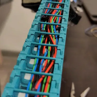 Drag chain dạng mở tối ưu cho in 3D