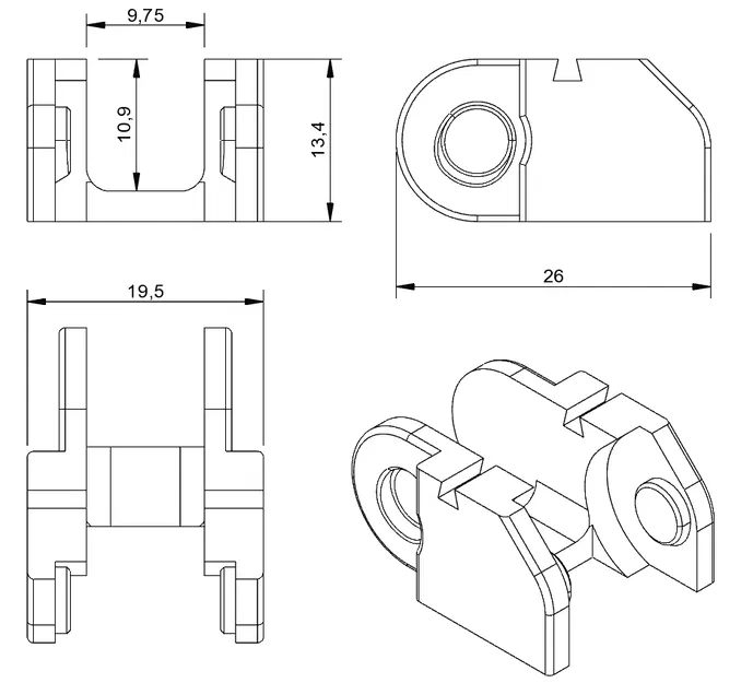 Drag chain dạng mở tối ưu cho in 3D - Image 7