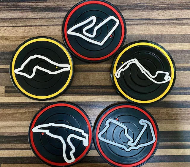Lót Ly Đường Đua Formula 1 (Formula 1 Circuit Coasters) - Image 25