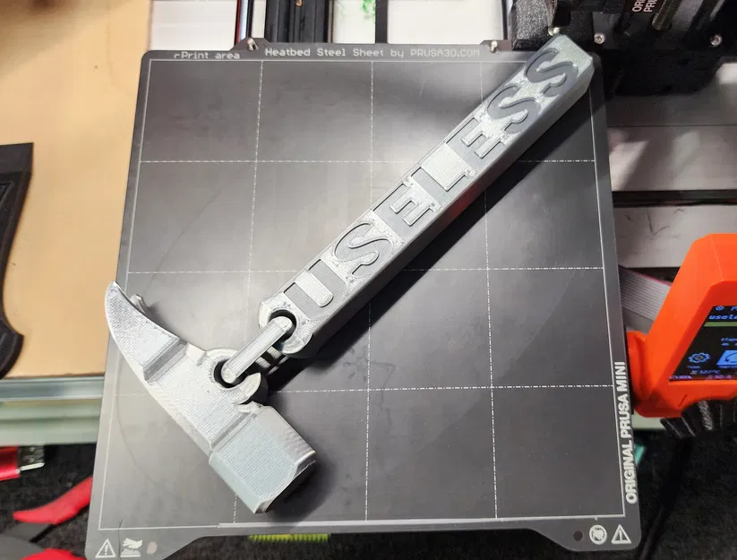 Búa "Vô Dụng" Độc Đáo - Mô hình in 3D liền khối - Image 4