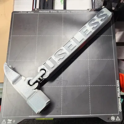 Búa "Vô Dụng" Độc Đáo - Mô hình in 3D liền khối