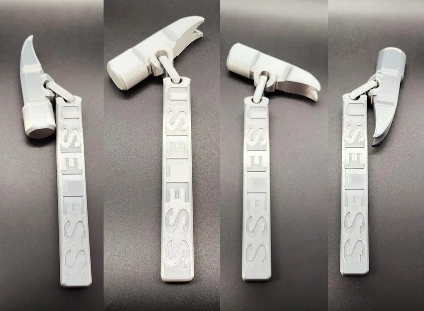 Búa "Vô Dụng" Độc Đáo - Mô hình in 3D liền khối - Image 5