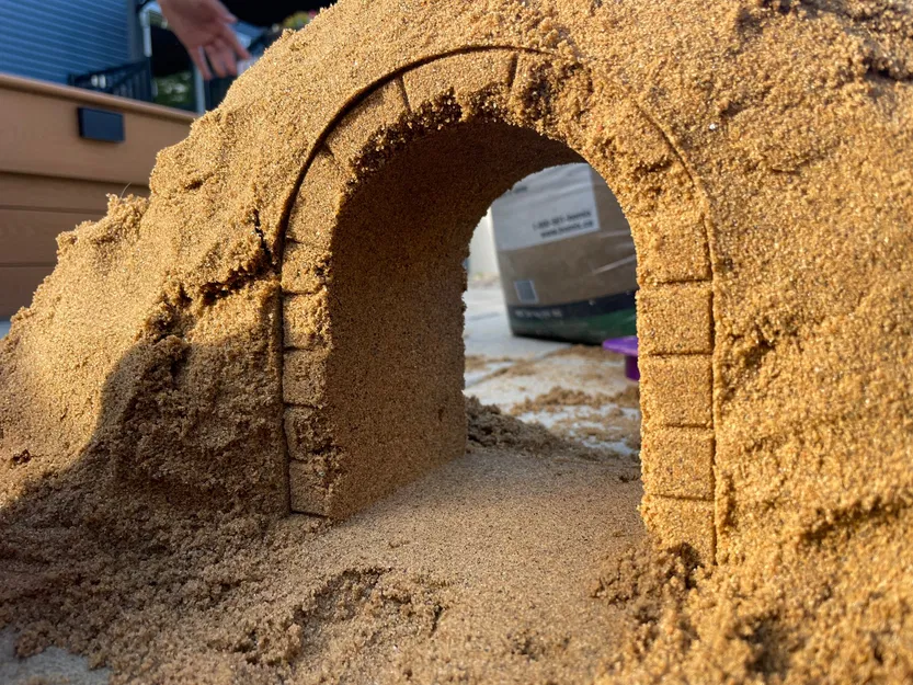 Khuôn Cổng/Vòm/Đường Hầm Lâu Đài Cát (Sand Castle Gate/Arch/tunnel Form) - Image 3