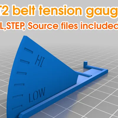 Thước đo độ căng dây đai (Belt Tension Gauge – kèm file nguồn)