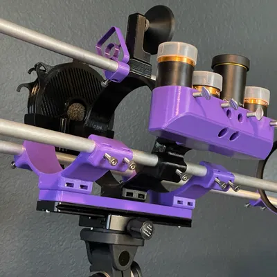 Hệ thống ngàm gắn tripod siêu chắc cho kính thiên văn Hadley