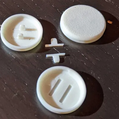 Nút Arcade in 3D cho Kailh Choc V1 Low Profile (chân rời, khó gãy)