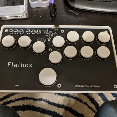 Nút Arcade in 3D cho Kailh Choc V1 Low Profile (chân rời, khó gãy)