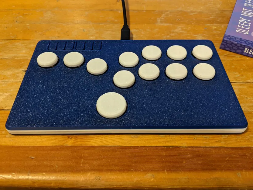 Nút Arcade in 3D cho Kailh Choc V1 Low Profile (chân rời, khó gãy) - Image 3