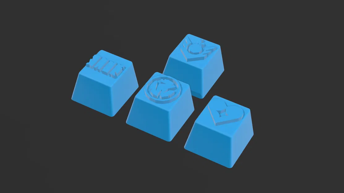 Keycaps kỹ năng Sage Valorant | Rubber Dome Switches - Image 1