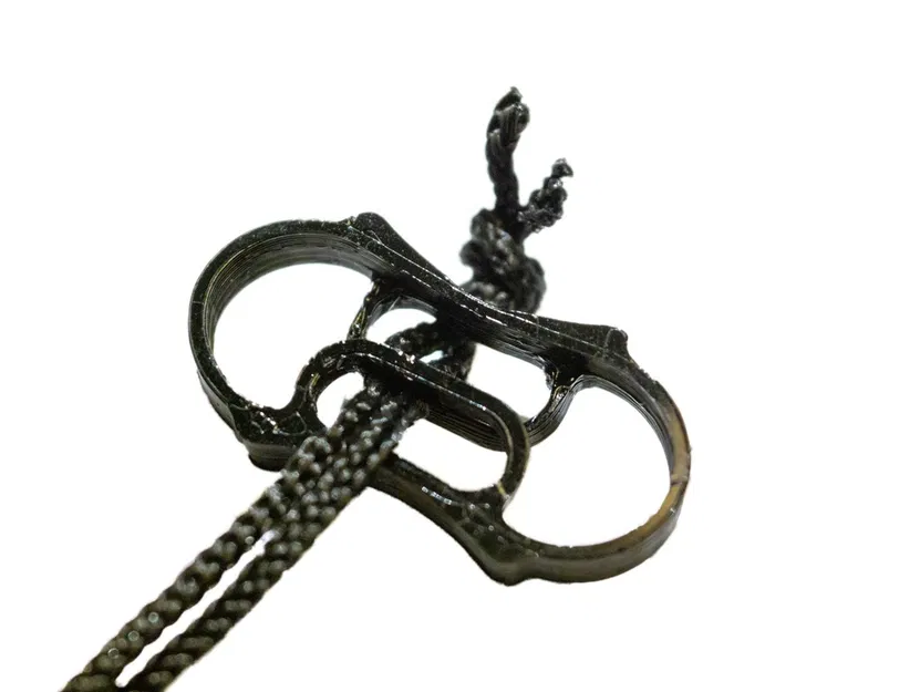 Chốt khóa dây in liền khối (Không lò xo) – Fully Printed Cord Stop - Image 1