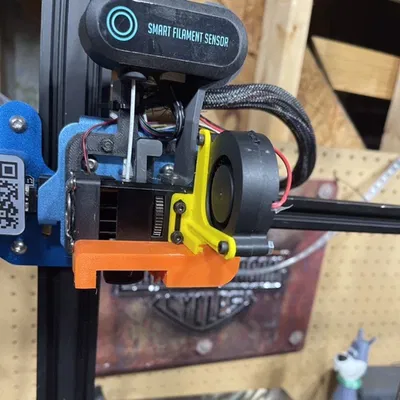 Ống dẫn gió quạt 5015 cho BIQU H2 (BIQU H2 Fan duct)