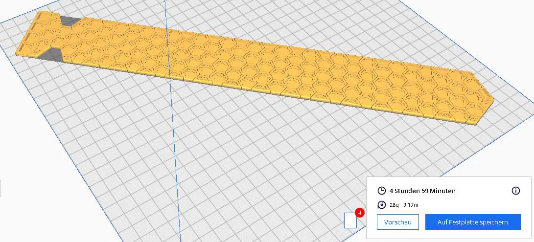 Cà vạt chainmail HexMaille in nhanh (Quick Print) – bản linh hoạt - Image 4