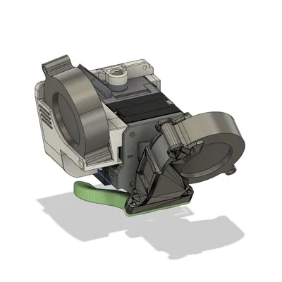 Ender 3 S1 / Sprite (Pro) làm mát bằng quạt 5015 (part cooling)