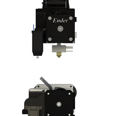 Ender 3S1 / Sprite: Quạt axial tản nhiệt bên hông heatsink