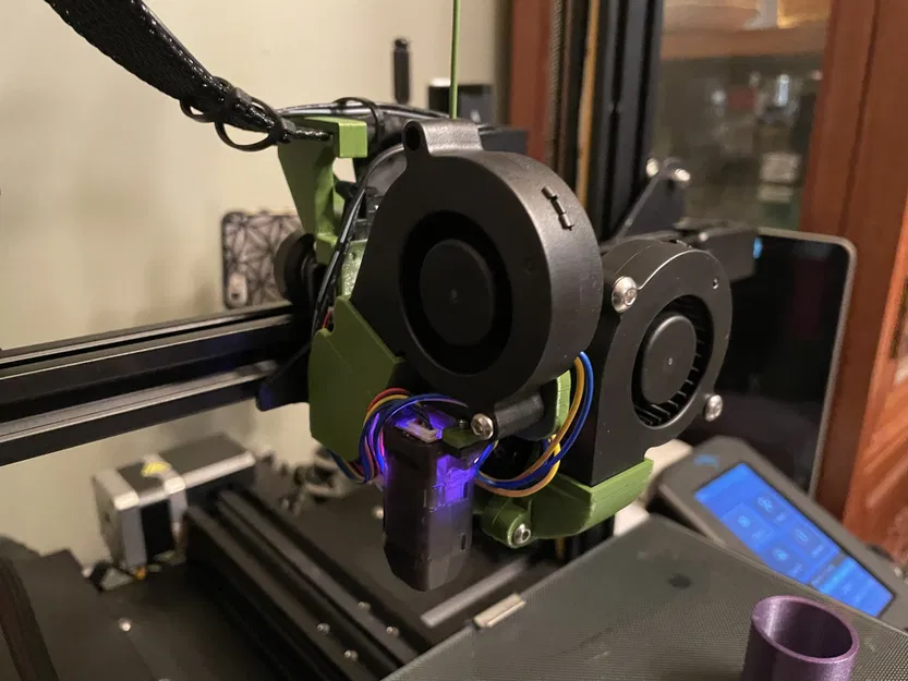 Giá/Ốp gắn quạt 5015 cho Sprite Extruder Pro (Heat Sink) - Image 1