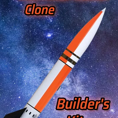 Bộ kit lắp ráp rocket Doorknob 38mm (3-in) – 3-in 38mm Doorknob Rocket Builders Kit