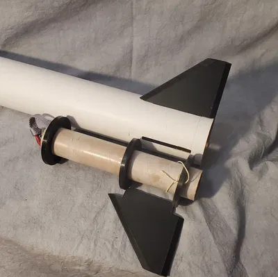 Bộ kit lắp ráp rocket Doorknob 38mm (3-in) – 3-in 38mm Doorknob Rocket Builders Kit