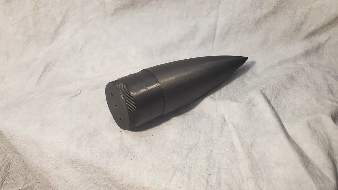 Bộ kit lắp ráp rocket Doorknob 38mm (3-in) – 3-in 38mm Doorknob Rocket Builders Kit - Image 6