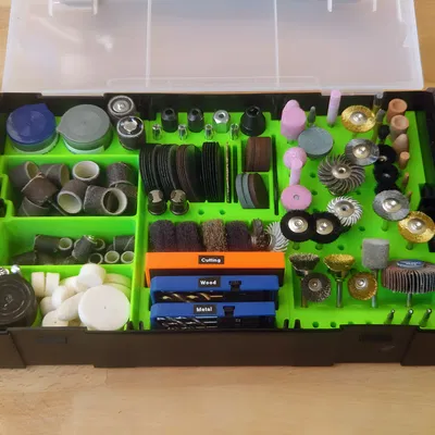 Khay sắp xếp mũi Dremel cho L-Boxx Mini