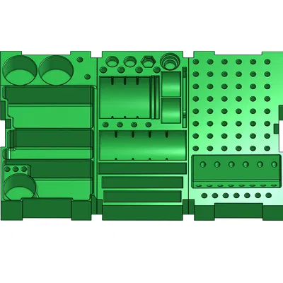 Khay sắp xếp mũi Dremel cho L-Boxx Mini