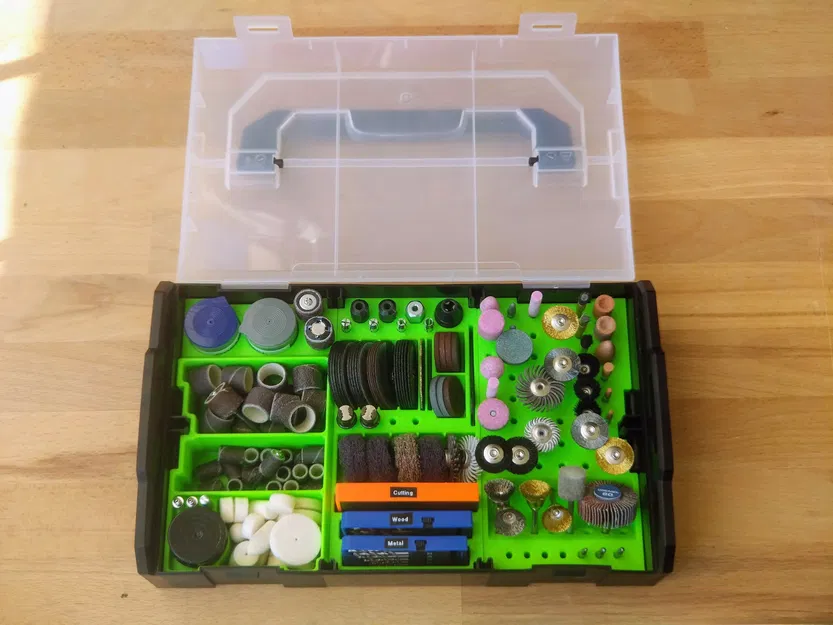 Khay sắp xếp mũi Dremel cho L-Boxx Mini - Image 3