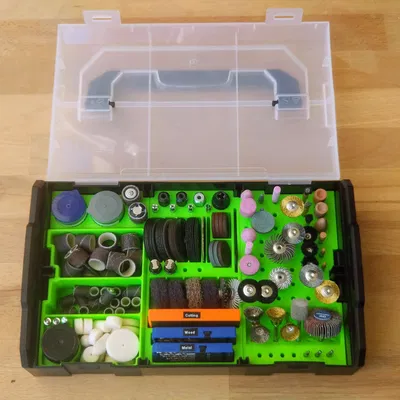 Khay sắp xếp mũi Dremel cho L-Boxx Mini