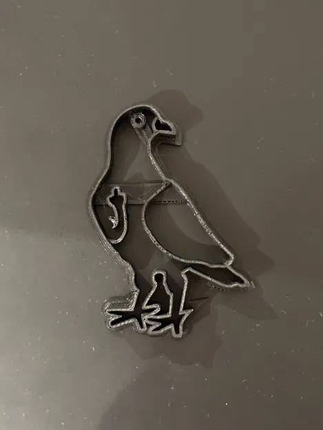 Khuôn Cắt Bánh Chim Bồ Câu "Thông Điệp" Hài Hước - Image 1