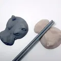Gác Đũa Hình Hà Mã (Hippo Chopstick Holder) - Thumbnail 4