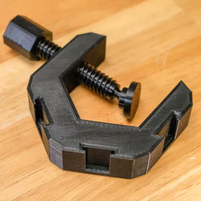 Photo Clamp (Kẹp C-clamp 3 cold shoe cho phụ kiện chụp/quay)