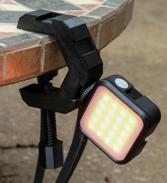 Photo Clamp (Kẹp C-clamp 3 cold shoe cho phụ kiện chụp/quay) - Image 3