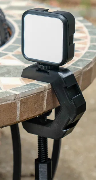 Photo Clamp (Kẹp C-clamp 3 cold shoe cho phụ kiện chụp/quay) - Image 4