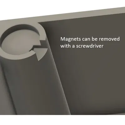 Hộp Bản Lề Nam Châm Tham Số (Parametric Magnetic Hinged Box)