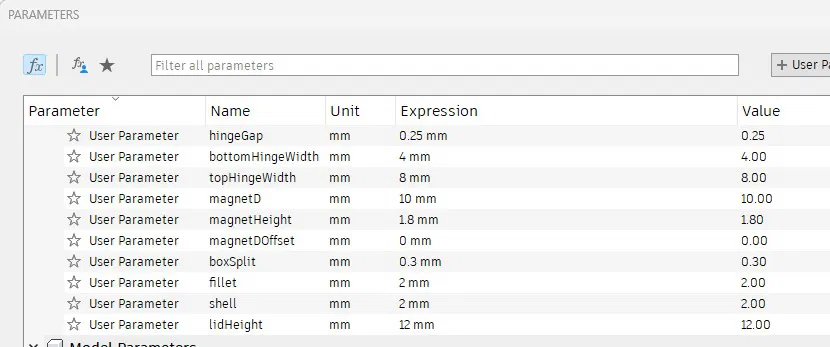 Hộp Bản Lề Nam Châm Tham Số (Parametric Magnetic Hinged Box) - Image 4