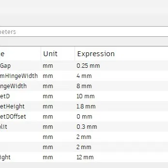 Hộp Bản Lề Nam Châm Tham Số (Parametric Magnetic Hinged Box)