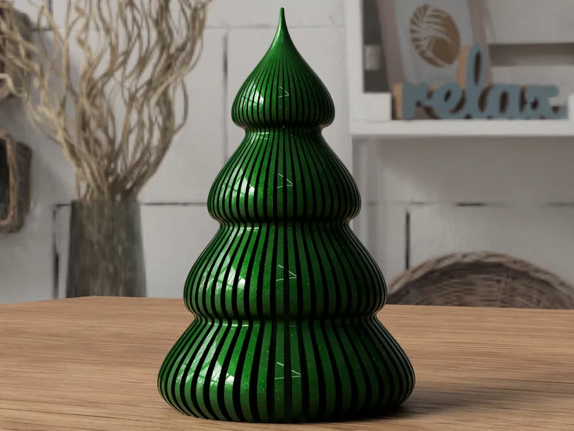Cây thông Noel (Vase mode + tương thích tea light) - Image 2