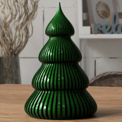 Cây thông Noel (Vase mode + tương thích tea light)