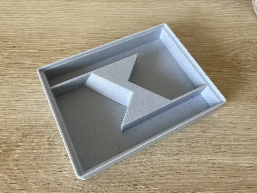 Khay Gridfinity để 1–2 thước Combination Square (lưới 4x3) (Universal fit) - Image 10