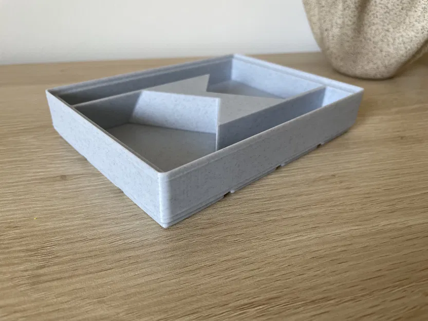 Khay Gridfinity để 1–2 thước Combination Square (lưới 4x3) (Universal fit) - Image 11