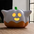 Ghost Pumpkin (Bí ngô ma) dùng được với tealight - Thumbnail 1