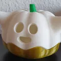 Ghost Pumpkin (Bí ngô ma) dùng được với tealight - Thumbnail 4