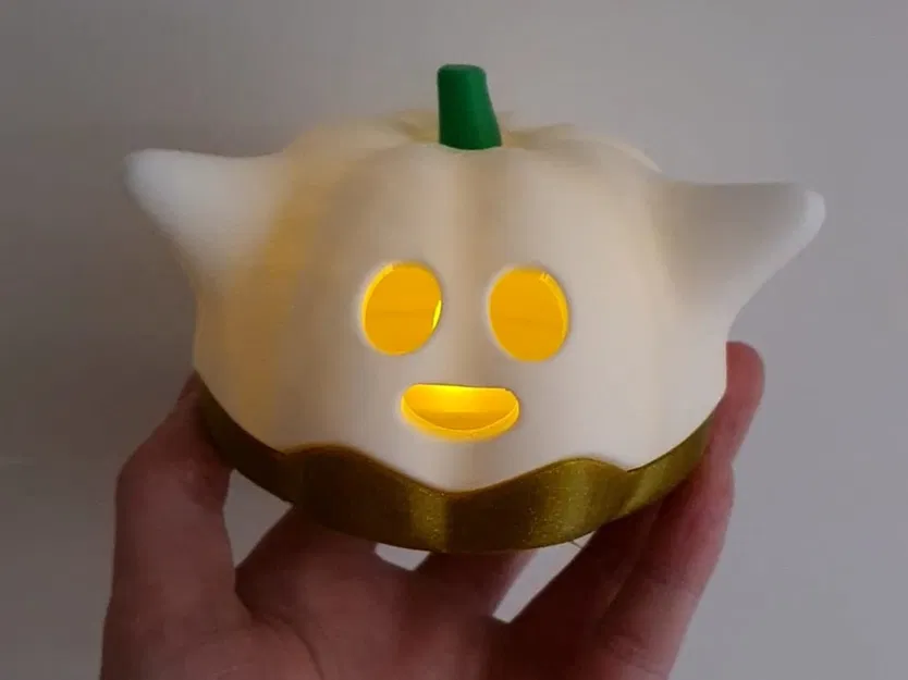 Ghost Pumpkin (Bí ngô ma) dùng được với tealight - Image 5