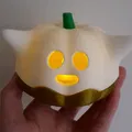 Ghost Pumpkin (Bí ngô ma) dùng được với tealight - Thumbnail 5