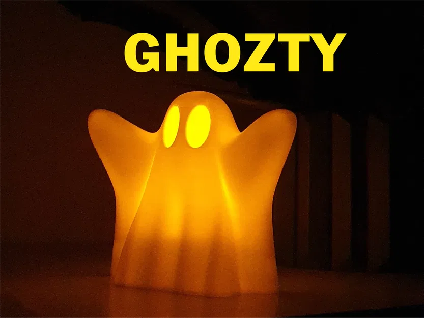 Ghost Cute – Ghozty ma cute trang trí Halloween - Image 1