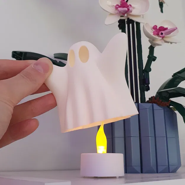 Ghost Cute – Ghozty ma cute trang trí Halloween - Image 2