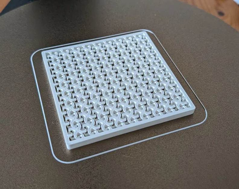 Miếng lót ly vải dẻo (Fabric coaster pad) - Image 2