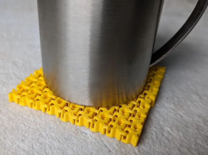 Miếng lót ly vải dẻo (Fabric coaster pad) - Image 5